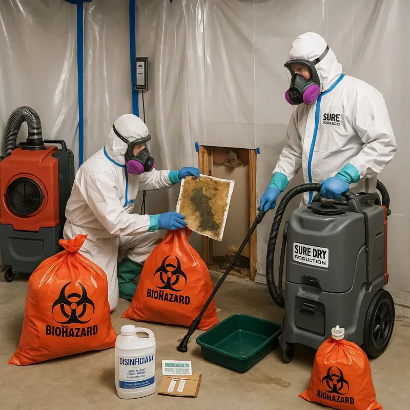 Contaminated Water Handling Protocols process in Madison County, MO